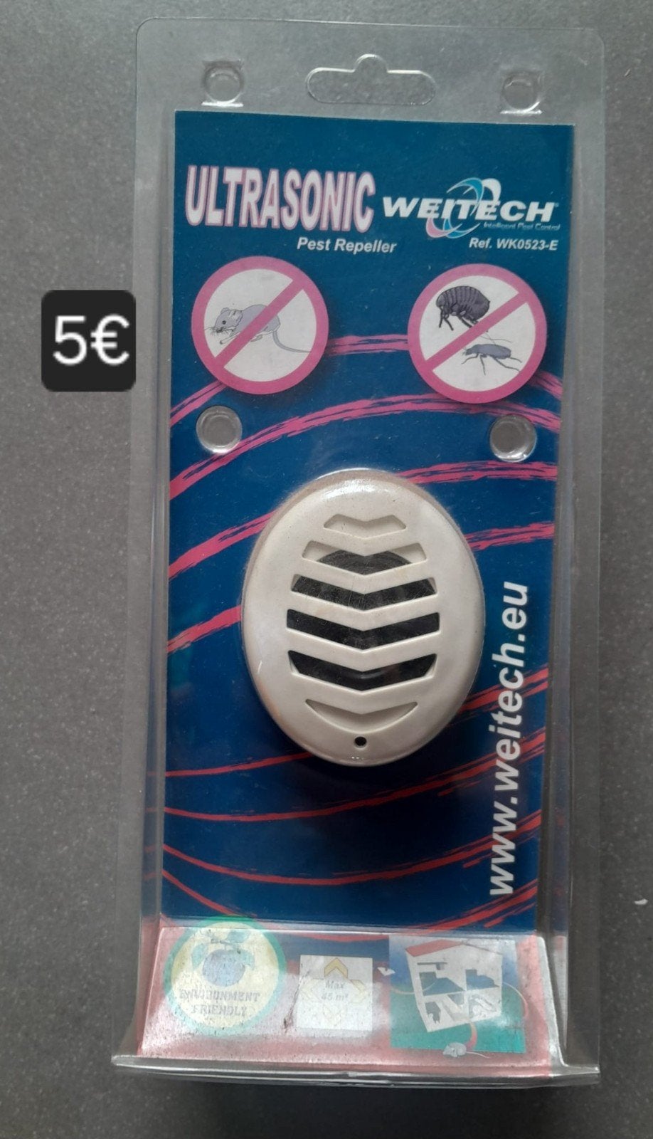 Ultrasonic NIEUW verjager van muizen,..., Ophalen of Verzenden