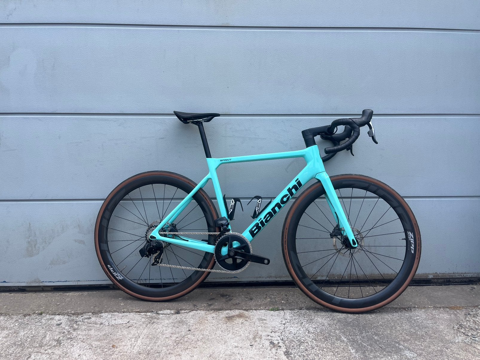 Custom Bianchi sprint, Enlèvement, 28 pouces, Hommes, Carbone