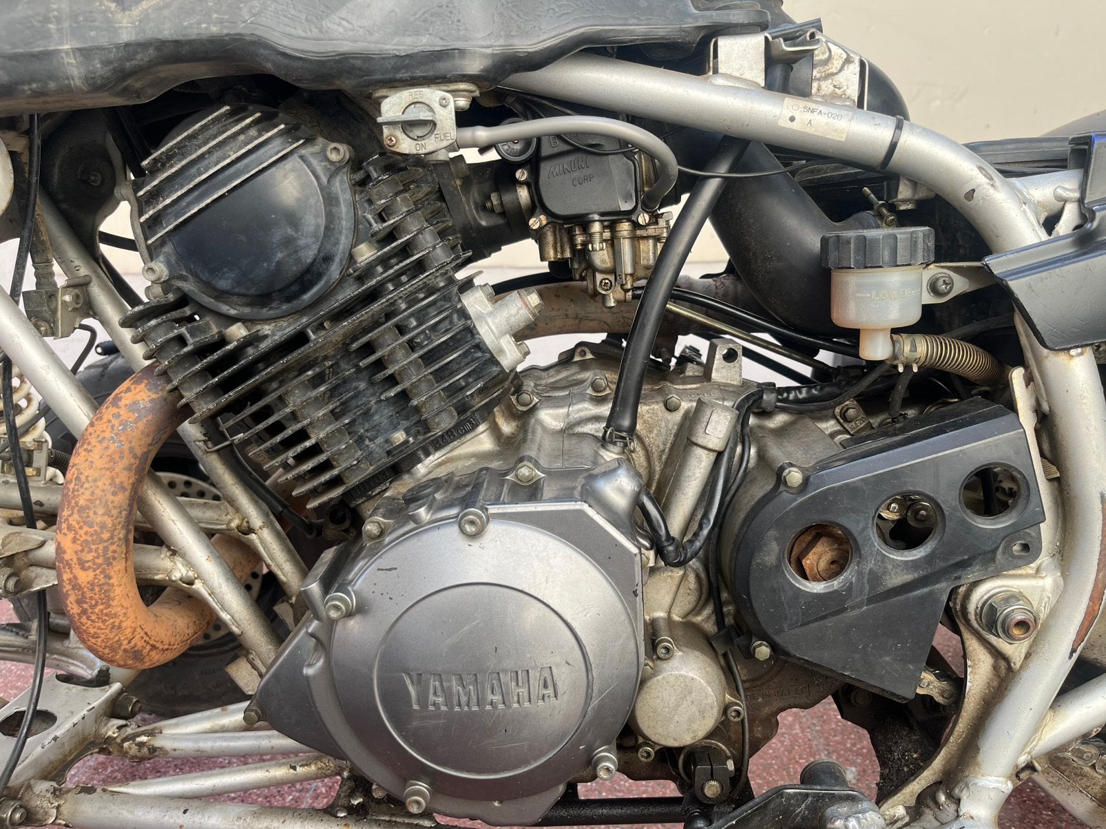 Motor quad Yamaha Warrior Raptor 350, Enlèvement