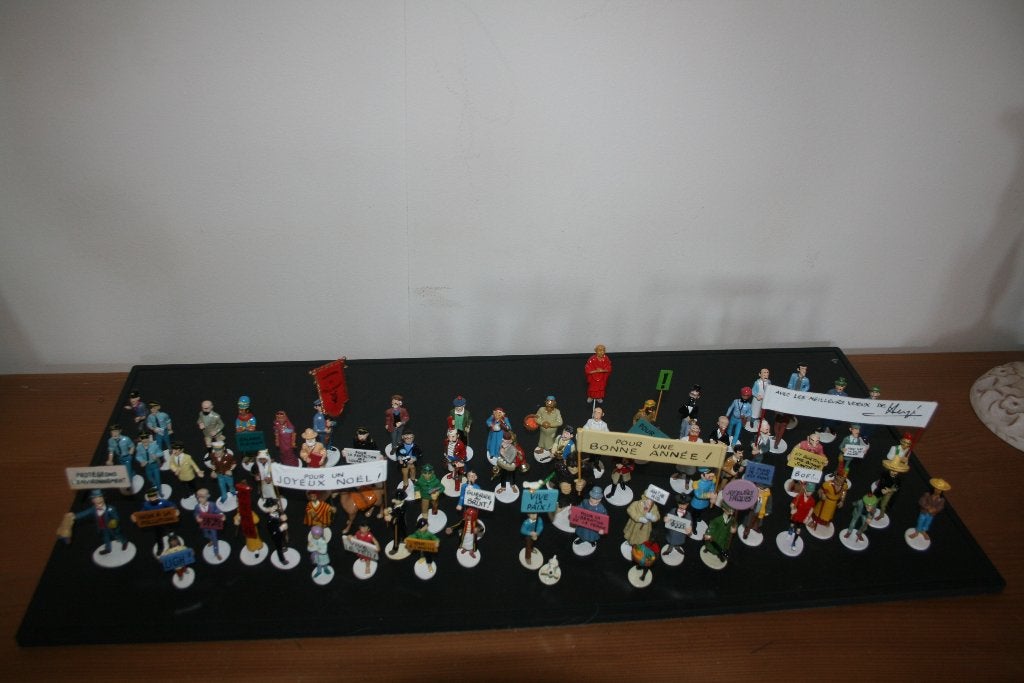 TINTIN 13 SERIES CARTE DE VOEUX, Ophalen, Nieuw