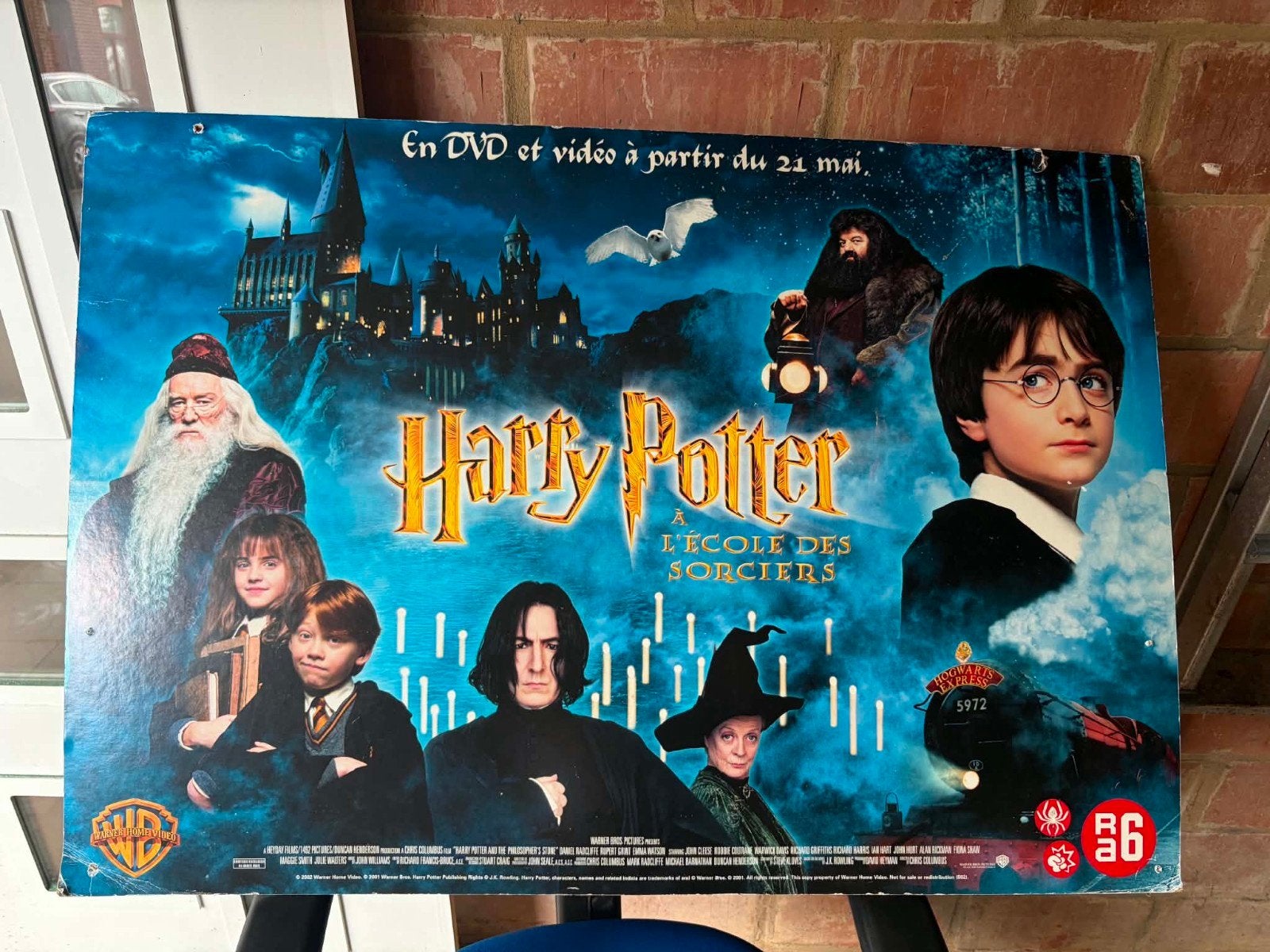 Affiche cinéma Harry-Potter, Enlèvement ou Envoi
