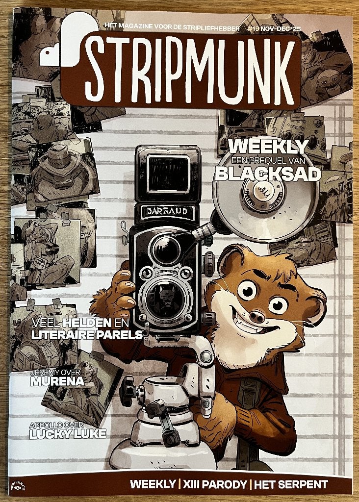 Stripmunk 19 (2025) Strip, Eén stripboek, Ophalen of Verzenden, Nieuw