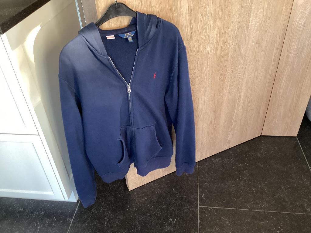Polo Ralph Lauren S : mooi vest met kap, Kleding | Heren, Ophalen, Blauw, Maat 46 (S) of kleiner, Polo Ralph Lauren