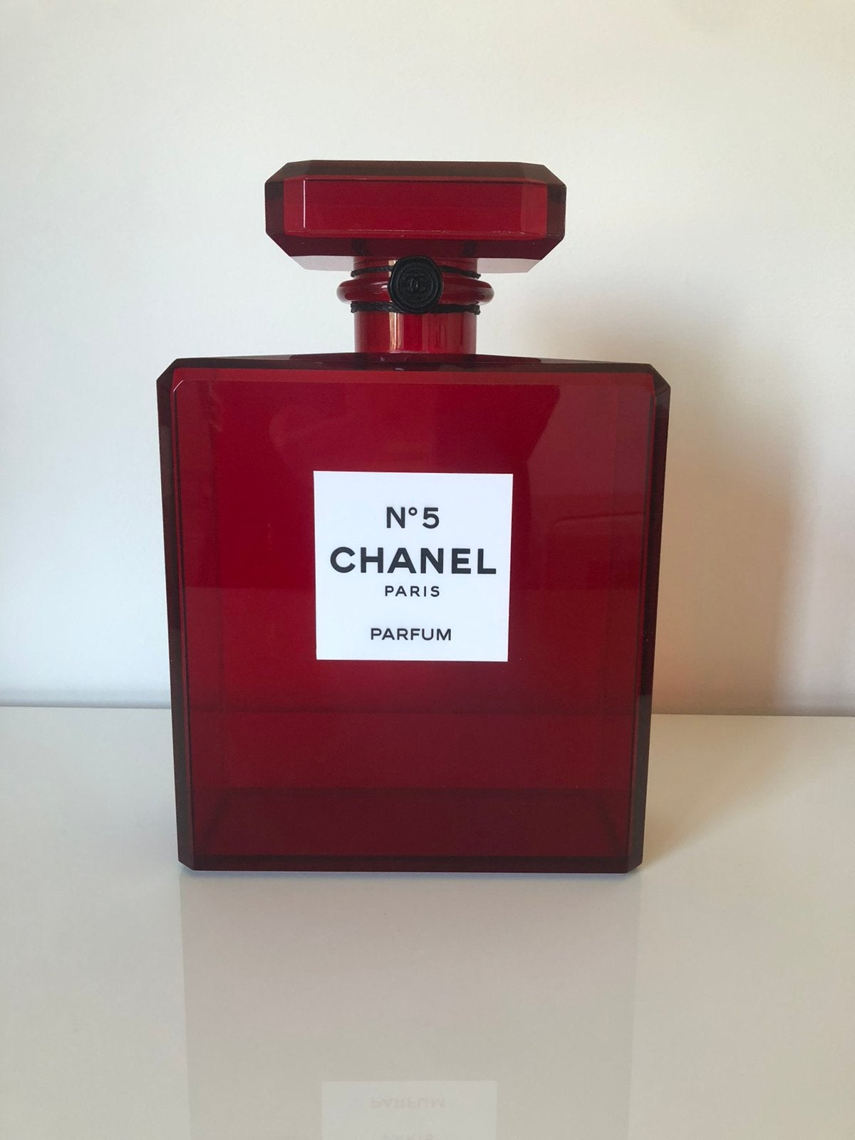Chanel - Numéro 5 - Factice géant 33 cm édition rouge 2024, Enlèvement ou Envoi, Neuf, Bouteille de parfum