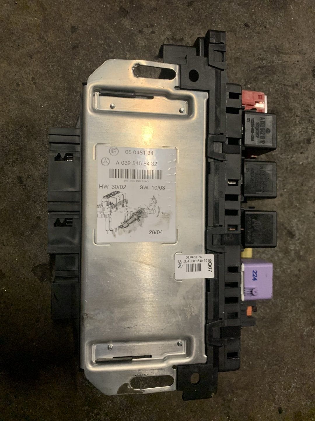 Mercedes-Benz S-Klasse W220 control unit, Utilisé, -, -, Enlèvement ou Envoi
