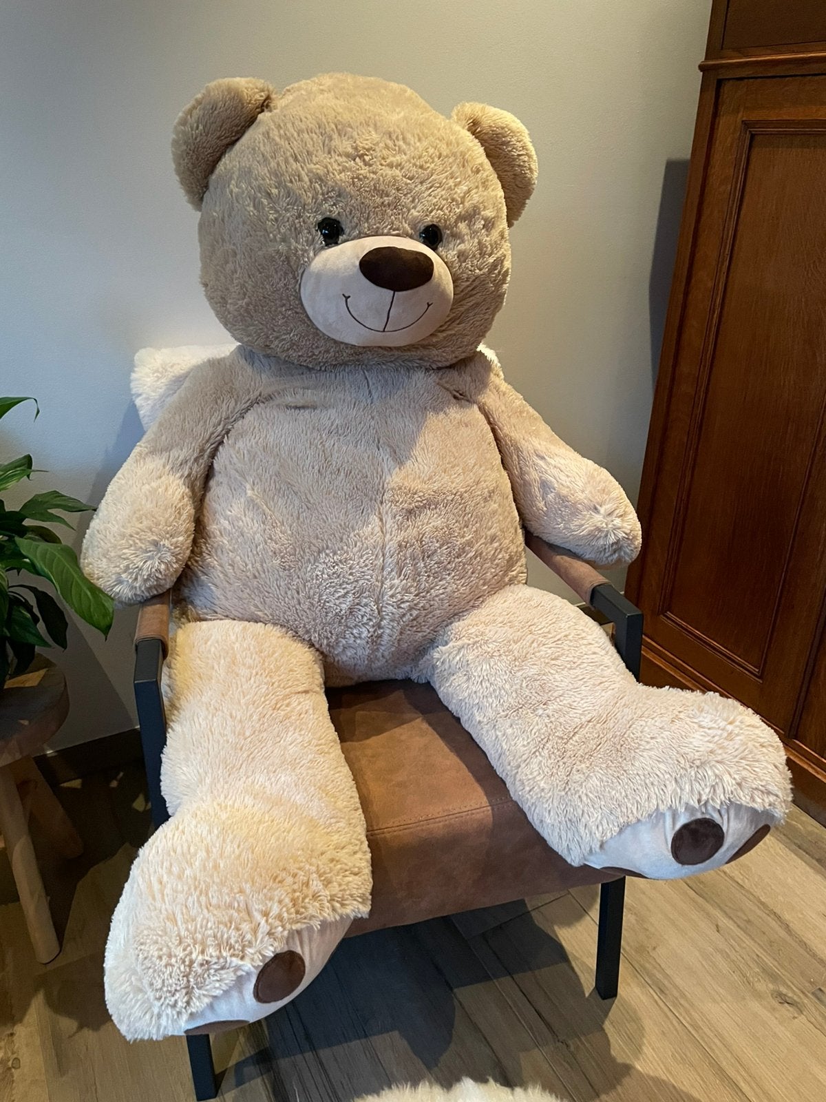Grote knuffelbeer 150cm, Ophalen, Zo goed als nieuw