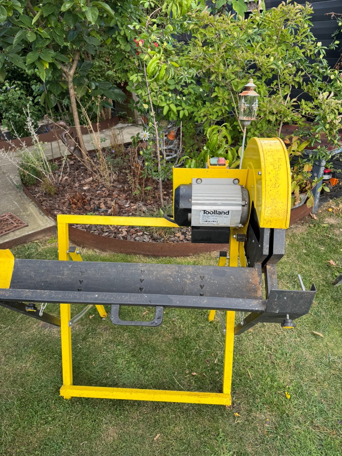 Scie circulaire électrique à bûche, Jardin & Terrasse, Enlèvement, Utilisé