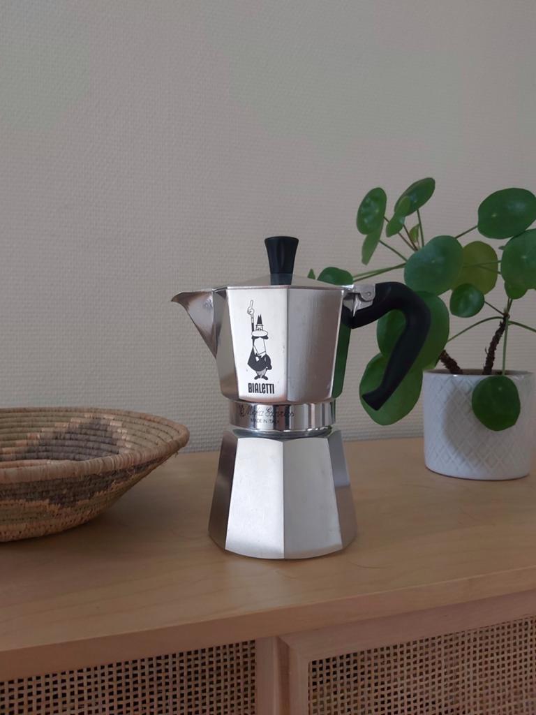 Bialetti Moka Express, Ophalen