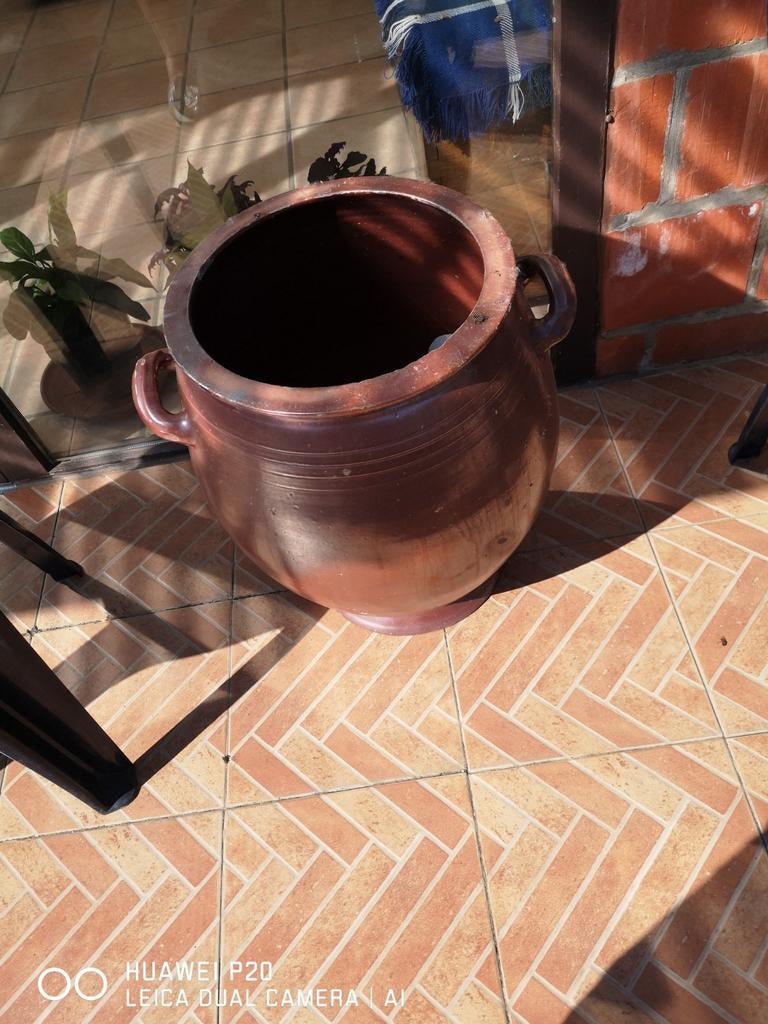 Grand pot en gré hauteur 53 cm sur 33, Antiek en Kunst, Ophalen