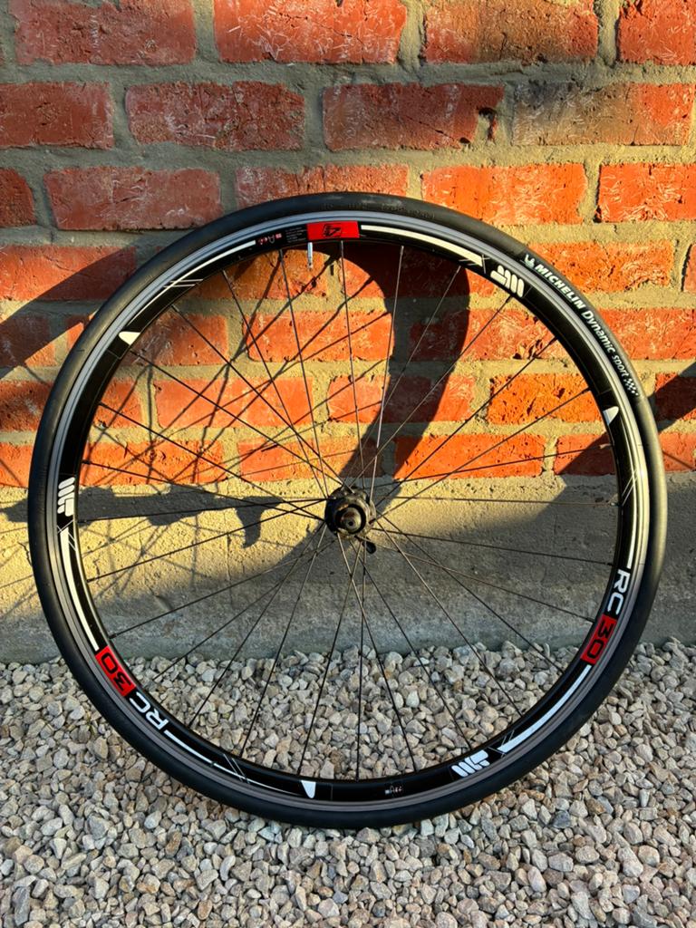 Achterwiel racefiets RC30, Fietsen en Brommers, Fietsonderdelen, Ophalen, Zo goed als nieuw, Wiel, Aluminium