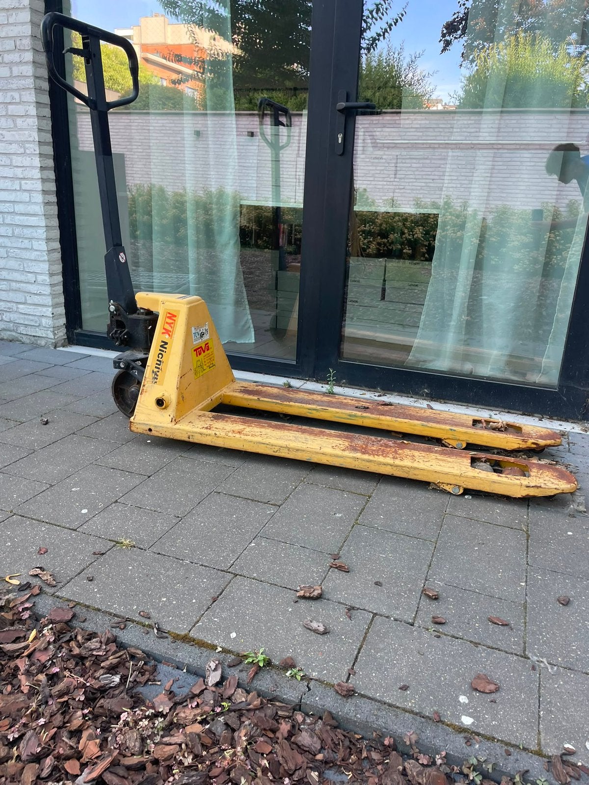 Transpallet, 100 liter of meer, Ophalen of Verzenden, Gebruikt, Transportkar
