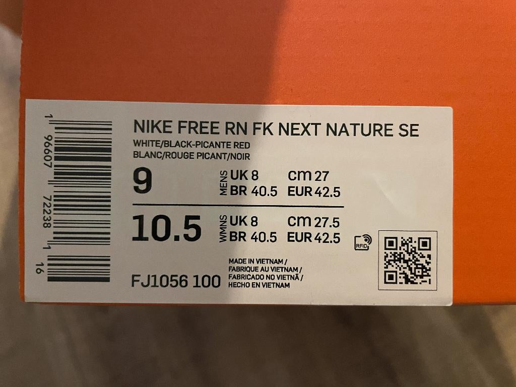 Chaussures de running - Nike Free RN FK Nature SE - 42,5, Vêtements | Hommes, Chaussures, Neuf, Nike, Enlèvement, Chaussures de sport