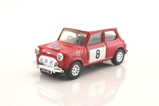Mini Cooper Alpine rally CORGI # 97709., Ophalen of Verzenden, Zo goed als nieuw, Auto, Corgi
