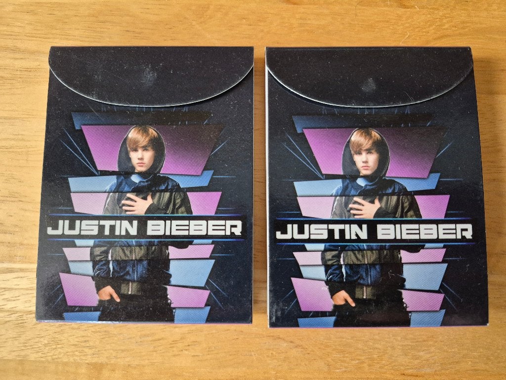 Lot bloc-notes Justin Bieber, Divers, Papeterie, Comme neuf, Enlèvement