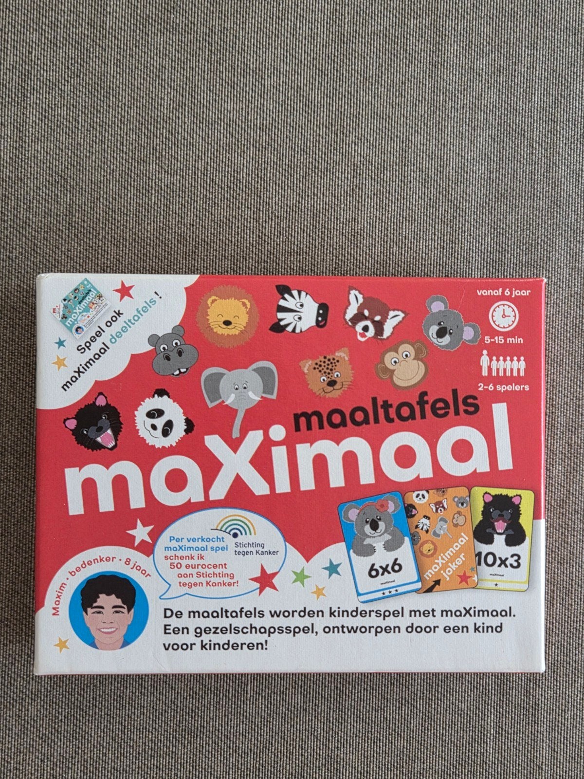 Maximaal - Maaltafels, Enlèvement