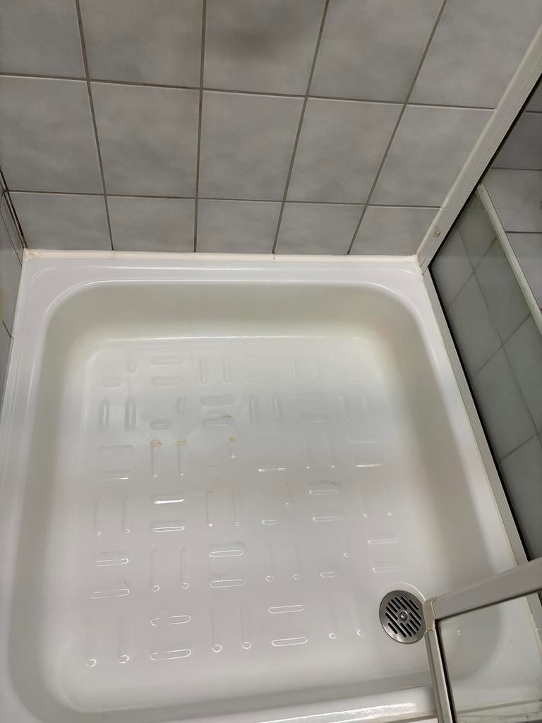 Douche hoekcabine en douchebak +ligbad, Ophalen, Douche