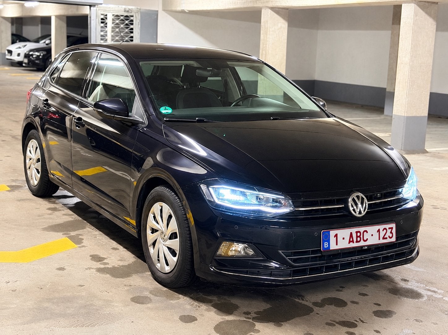 VW Polo 1.6 TDI DSG Automaat | 11/2018 | Full Option |, Stof, Euro 6, 1600 cc, Zwart