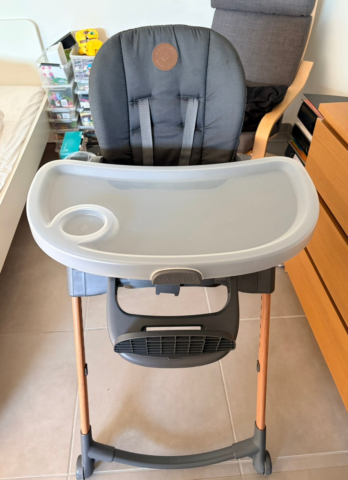 Kinderstoel / Eetstoel, Enlèvement, Comme neuf, Chaise évolutive, Plateau amovible
