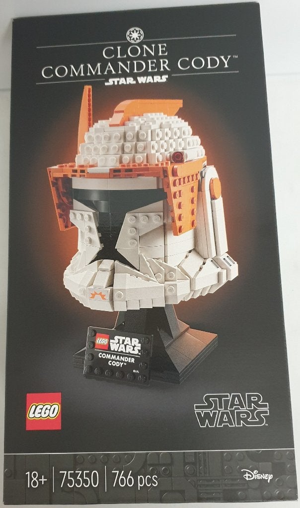 LEGO 75350 Casque du Commandant Cody – NEUF & SCELLÉ, Neuf, Lego, Ensemble complet, Pièces supplémentaires incluses