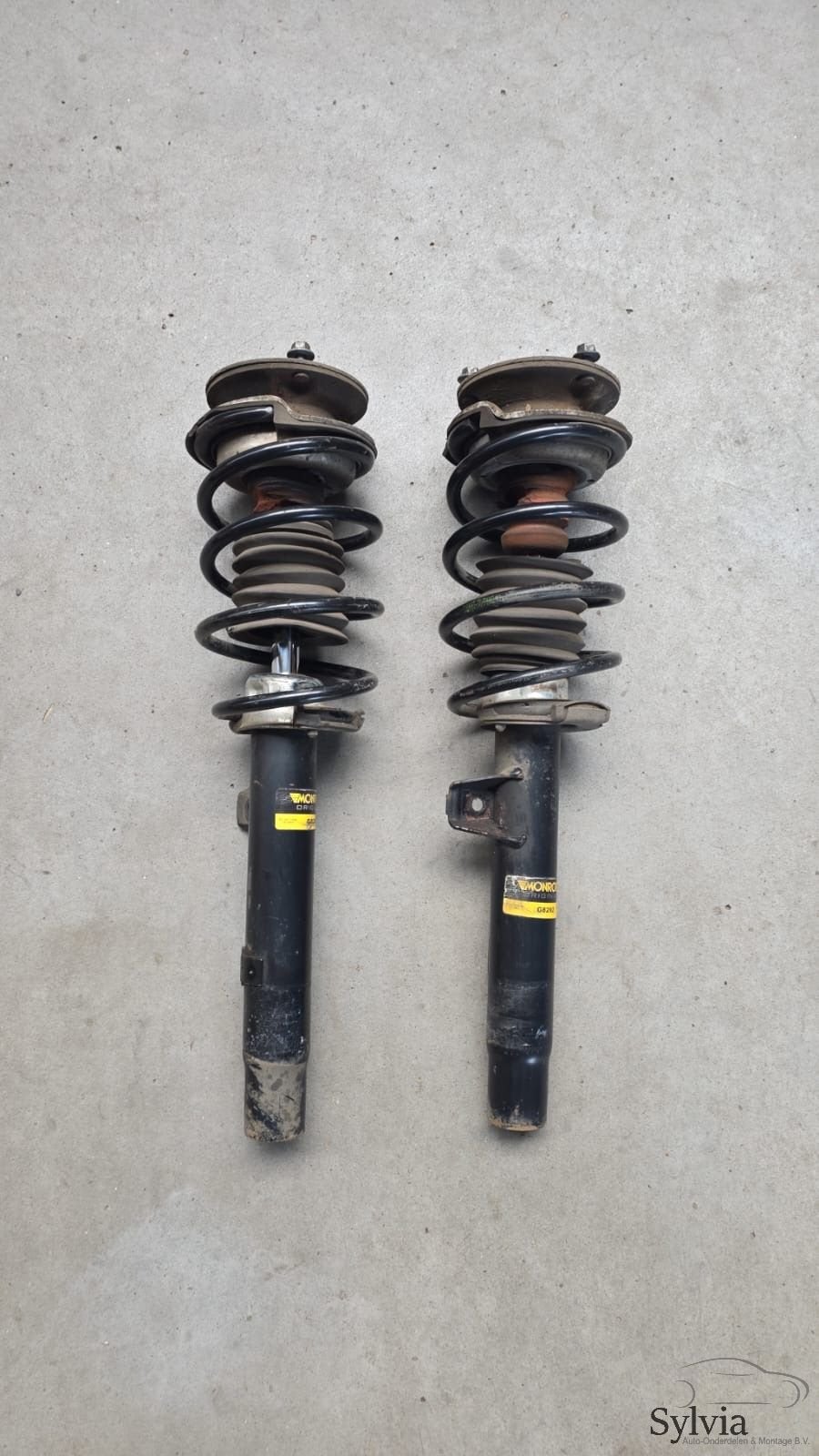 Veerpoot Schokdemper Monroe Set Links en Rechts Voorzijde BM, -, Utilisé, -, -