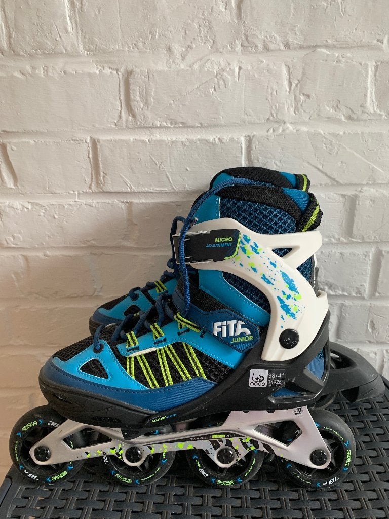 Inline skates maat 38->41, Sport en Fitness, Verstelbaar, Zo goed als nieuw, Inline skates 4 wielen, Dames