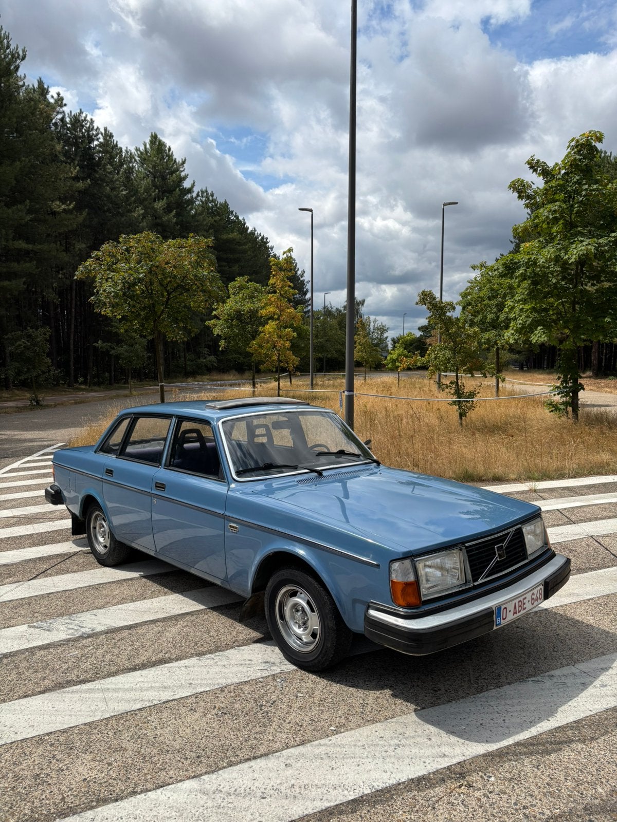 volvo 240, Auto's, Volvo, Automaat, 4 deurs, 4 cilinders, Blauw