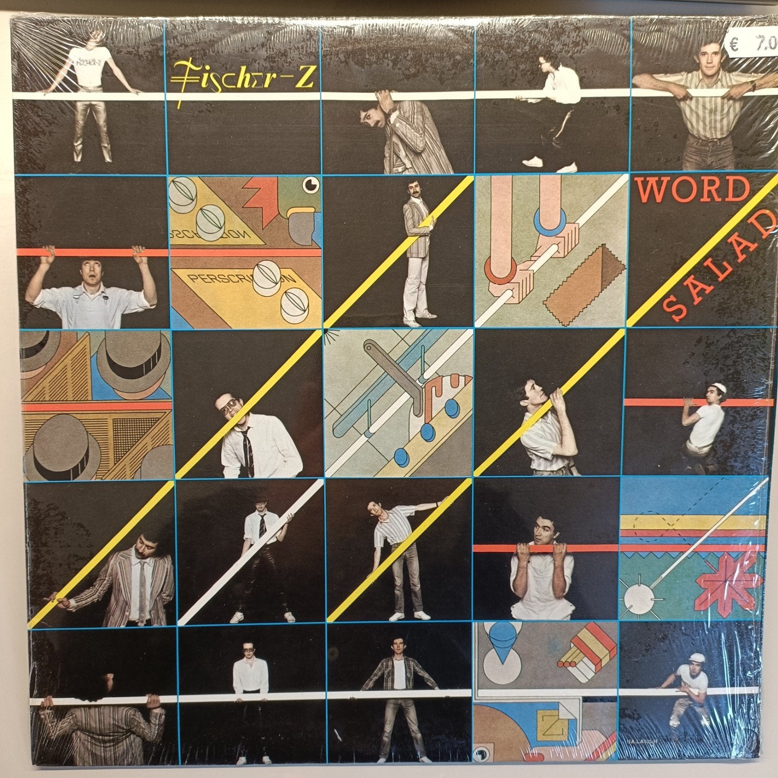 Lp Fischer-Z - Word Salad, Enlèvement ou Envoi, LP