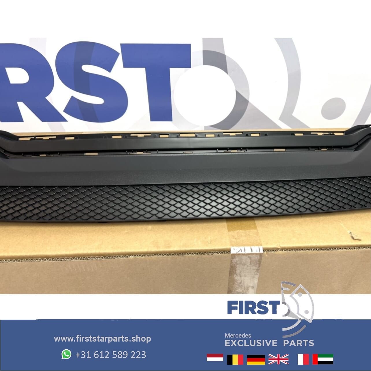 W176 A45 AMG Diffuser Mercedes A Klasse 2012-2016 45 ACHTERS, Gebruikt, -, Ophalen of Verzenden, -
