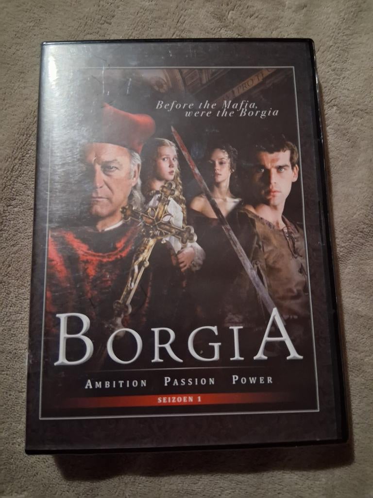 Dvd-box Borgia, seizoen 1, Cd's en Dvd's, Vanaf 16 jaar, Boxset, Ophalen of Verzenden, Zo goed als nieuw