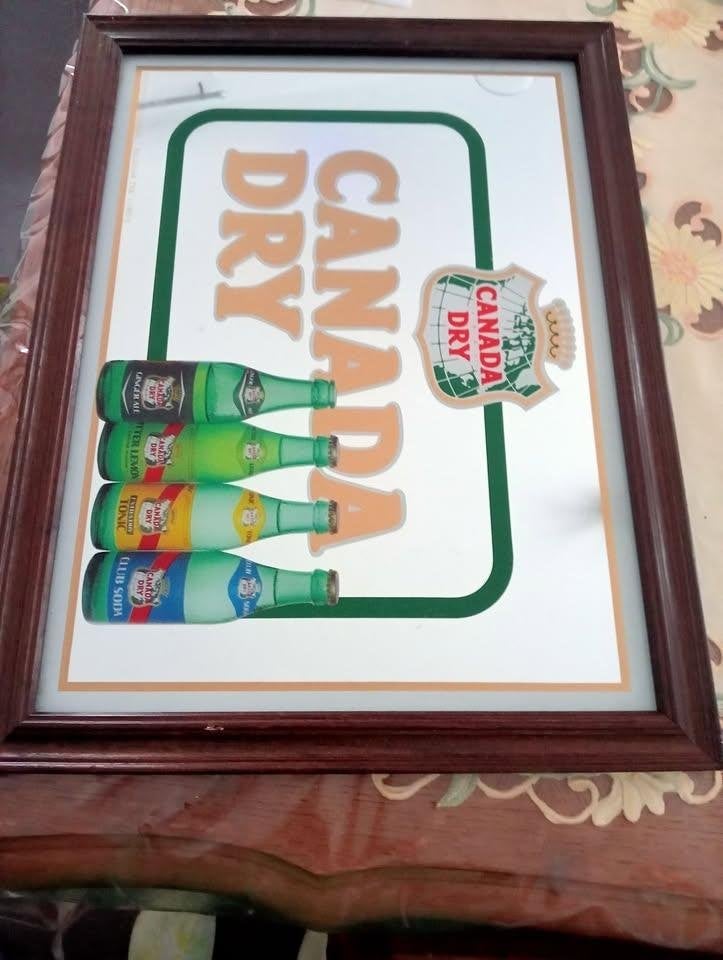 Miroir Canada Dry Vintage 1985 n 1, Ophalen