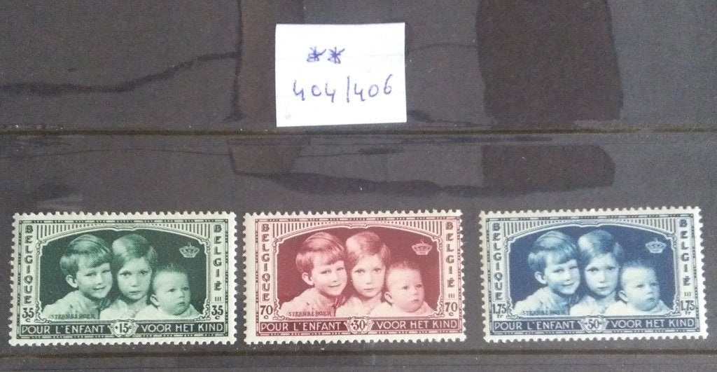 404/406 ** Weldadigheid koningskinderen, Ophalen of Verzenden, Zonder stempel, Postfris, Postfris