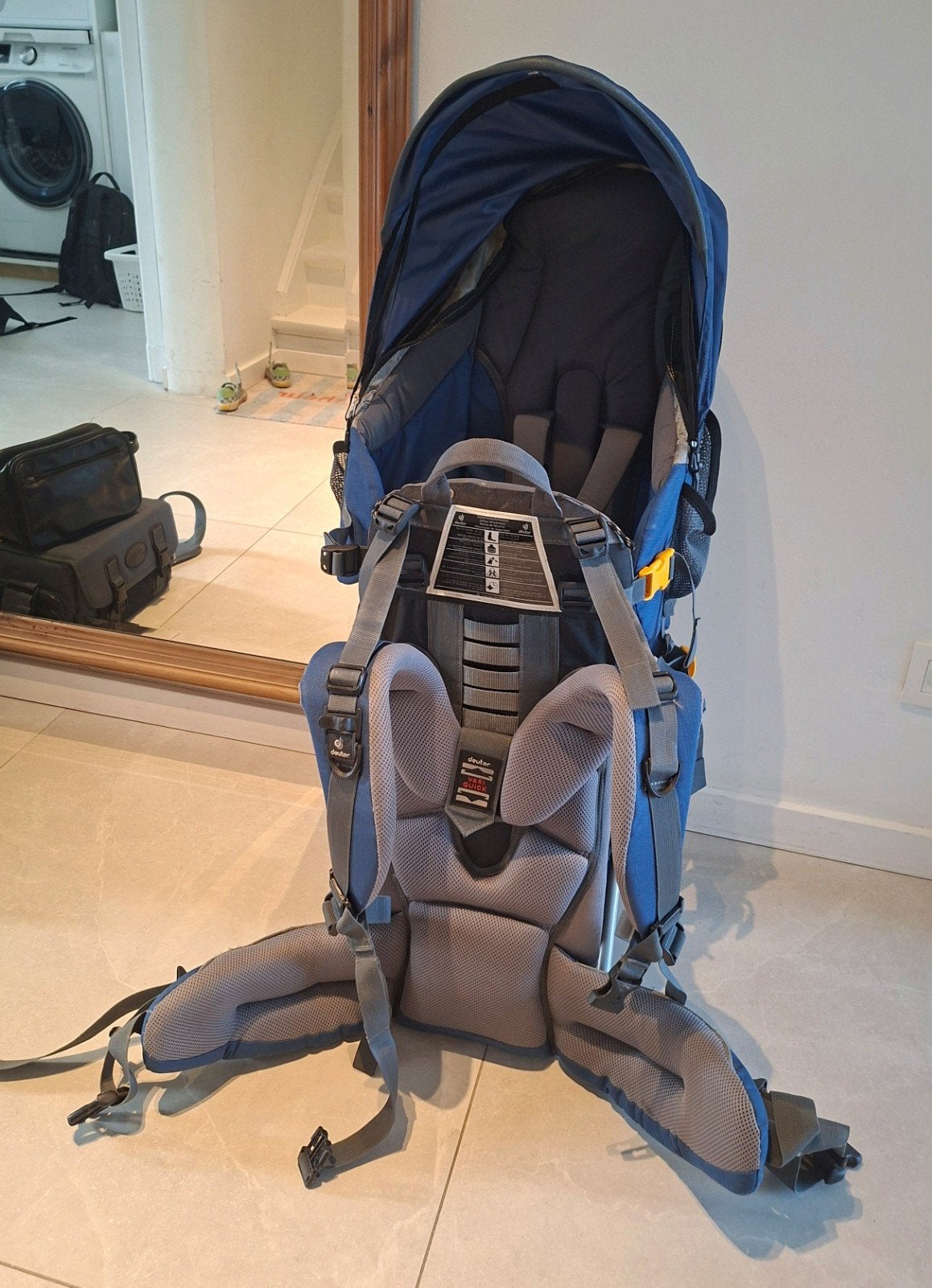 Draagzak baby/kind Deuter Kid Comfort 3, Kinderen en Baby's, Ophalen, Gebruikt, Rug, Draagzak