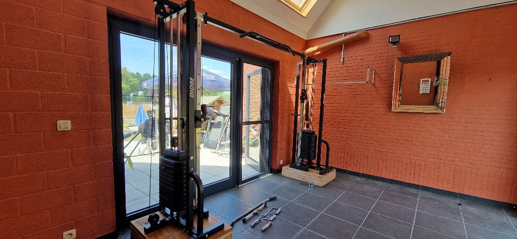 fitness cable cross-over, Sport en Fitness, Ophalen, Zo goed als nieuw, Benen, Overige typen