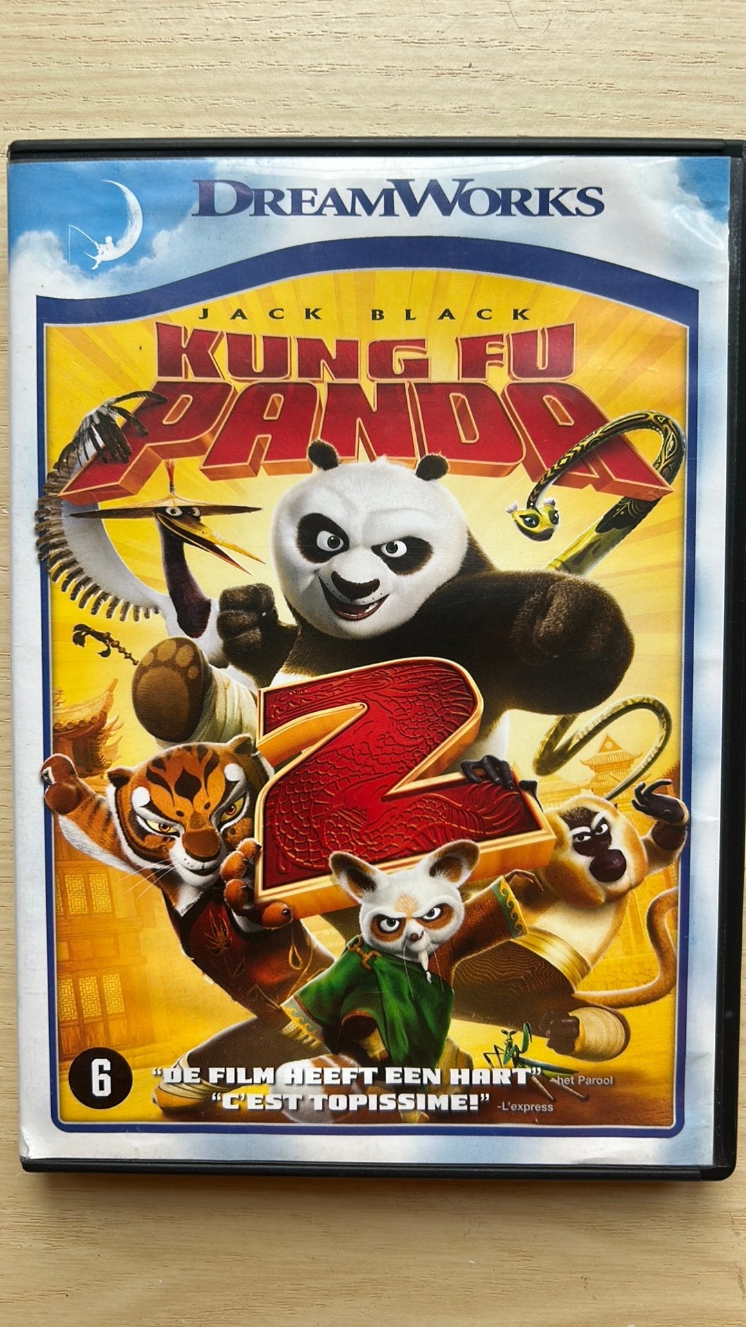 Kung fu panda 2, Ophalen, Zo goed als nieuw