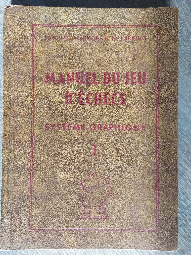 Manuel du   jeu d'échecs 1946, Enlèvement ou Envoi, Utilisé, O. Plateau & Co