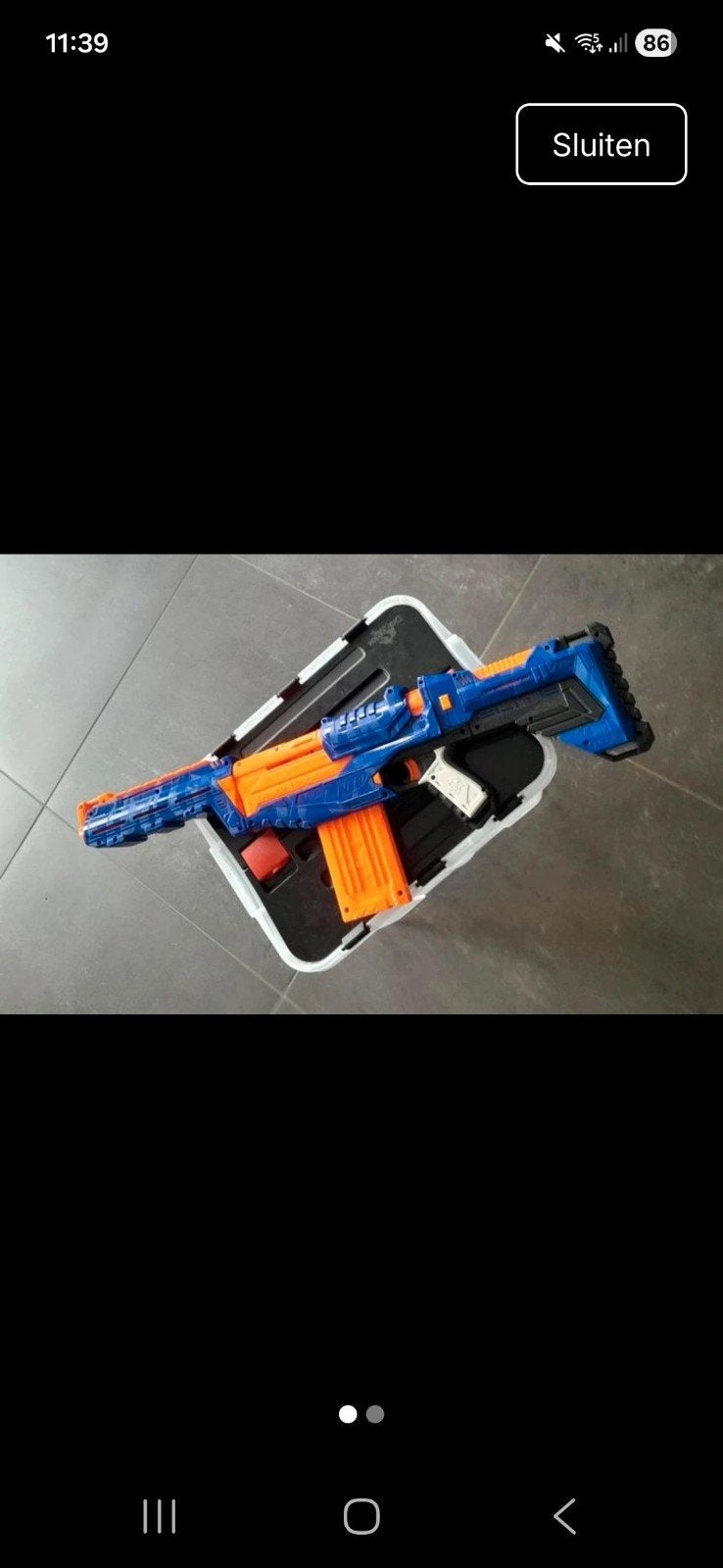 Nerf geweren, Ophalen of Verzenden