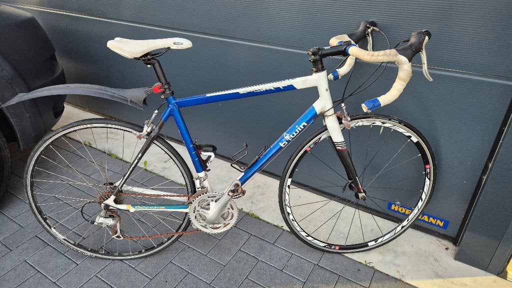 HEREN KOERSFIETS DECATHLON, Fietsen en Brommers, Fietsen | Racefietsen, Ophalen, Gebruikt, Heren, Overige merken