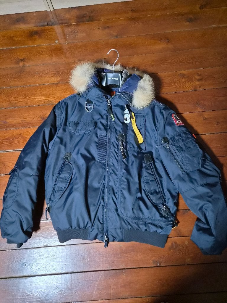 doudoune bleue, Parajumper, Comme neuf, Bleu, Taille 46 (S) ou plus petite