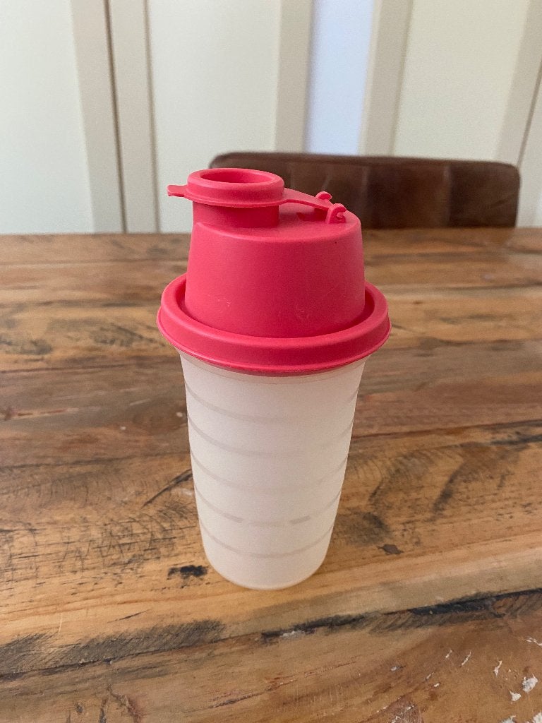 Tupperware shaker, Enlèvement ou Envoi, Rouge, Shaker