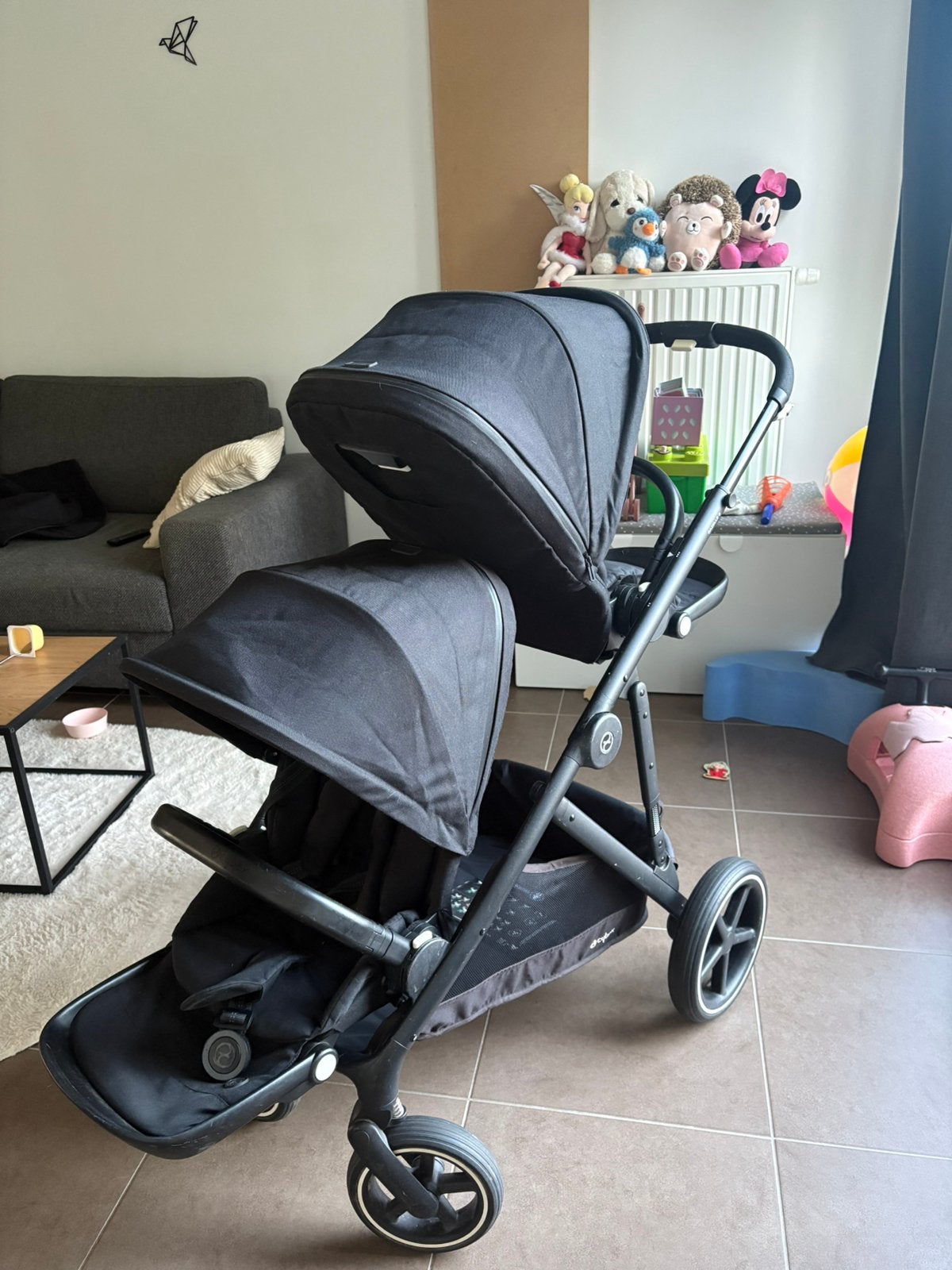 Cybex gazelle S duo buggy + draagmand (niet op foto), Enfants & Bébés, Buggys, Comme neuf, Enlèvement