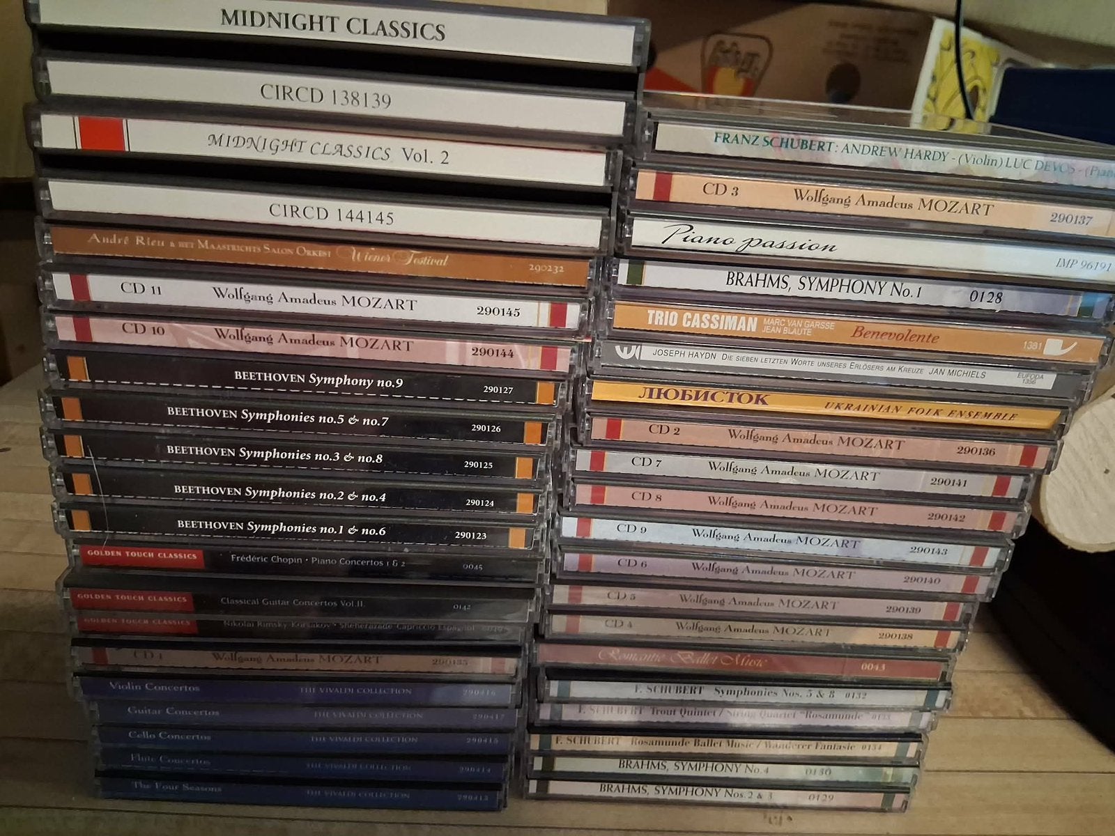40tal cd’s klassiek, CD & DVD, CD | Autres CD, Enlèvement, Comme neuf