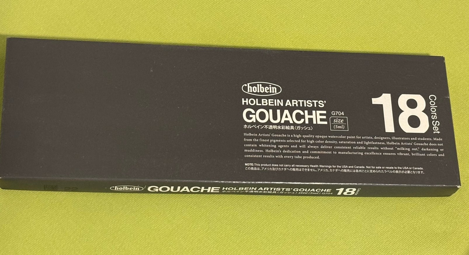 Holbein artist gouache set NIEUW, Hobby & Loisirs créatifs, Peinture, Envoi, Comme neuf