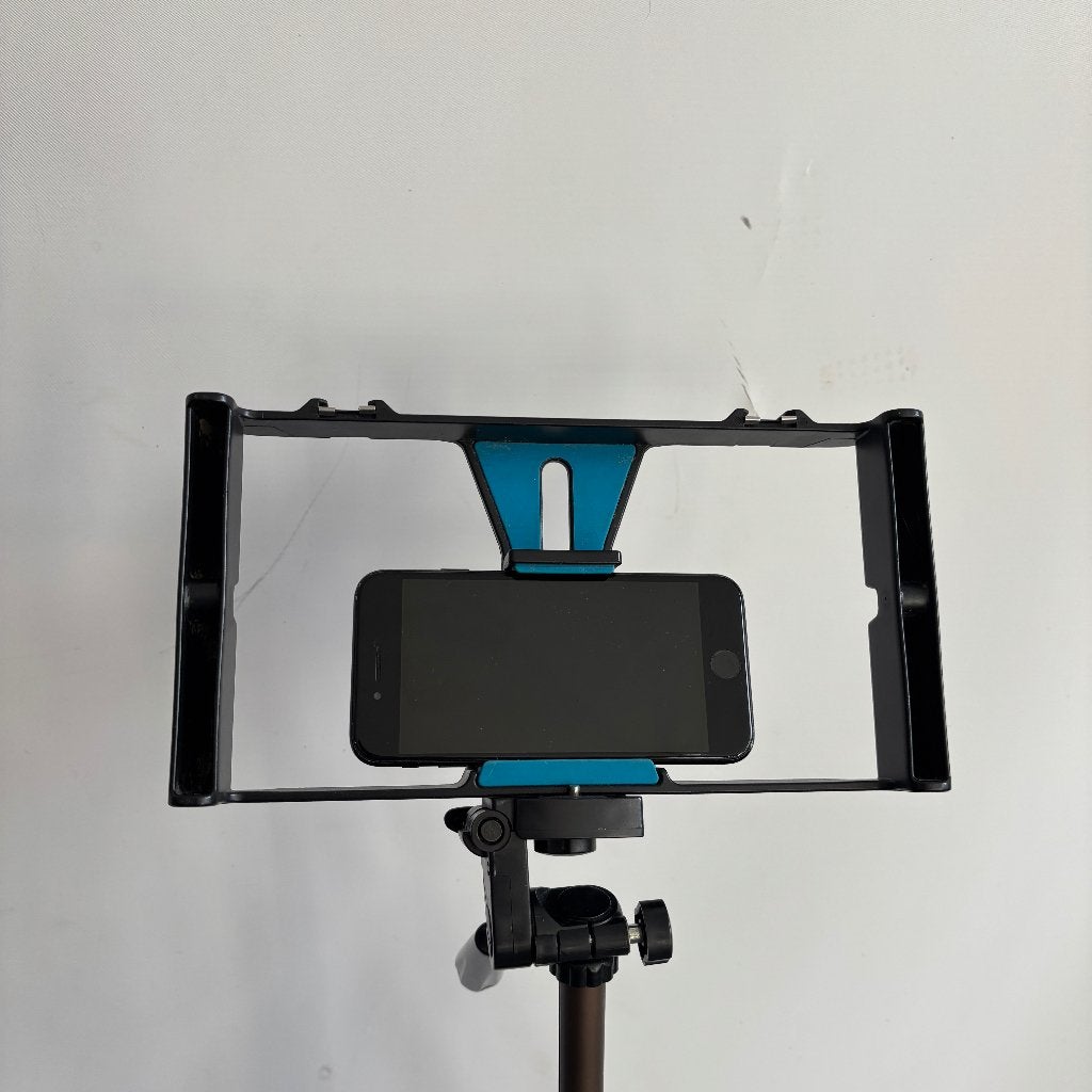 PULUZ Smartphone Video Rig / Film Cage, TV, Hi-fi & Vidéo, Photo | Trépieds & Rotules, Enlèvement ou Envoi, Avec poignée, Utilisé