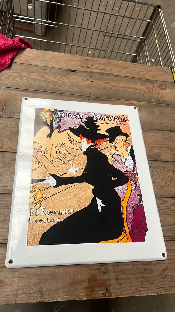 Emaillerie belge Henri de Toulouse Lautrec, Enlèvement ou Envoi