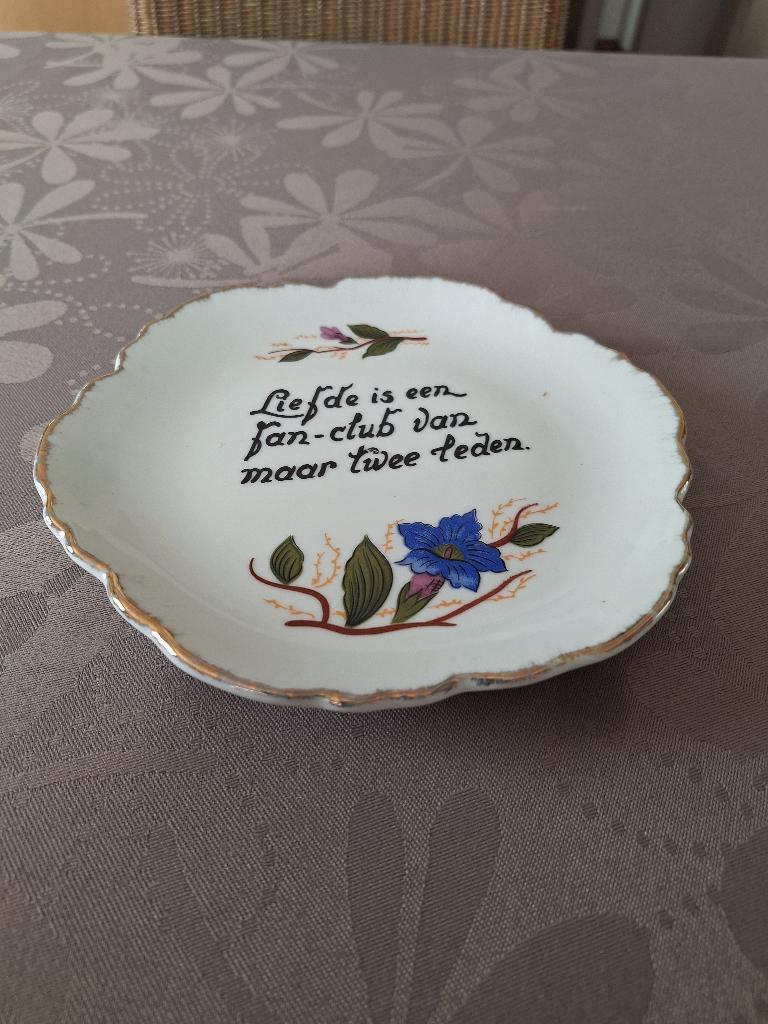 Decoratief bordje, Ophalen