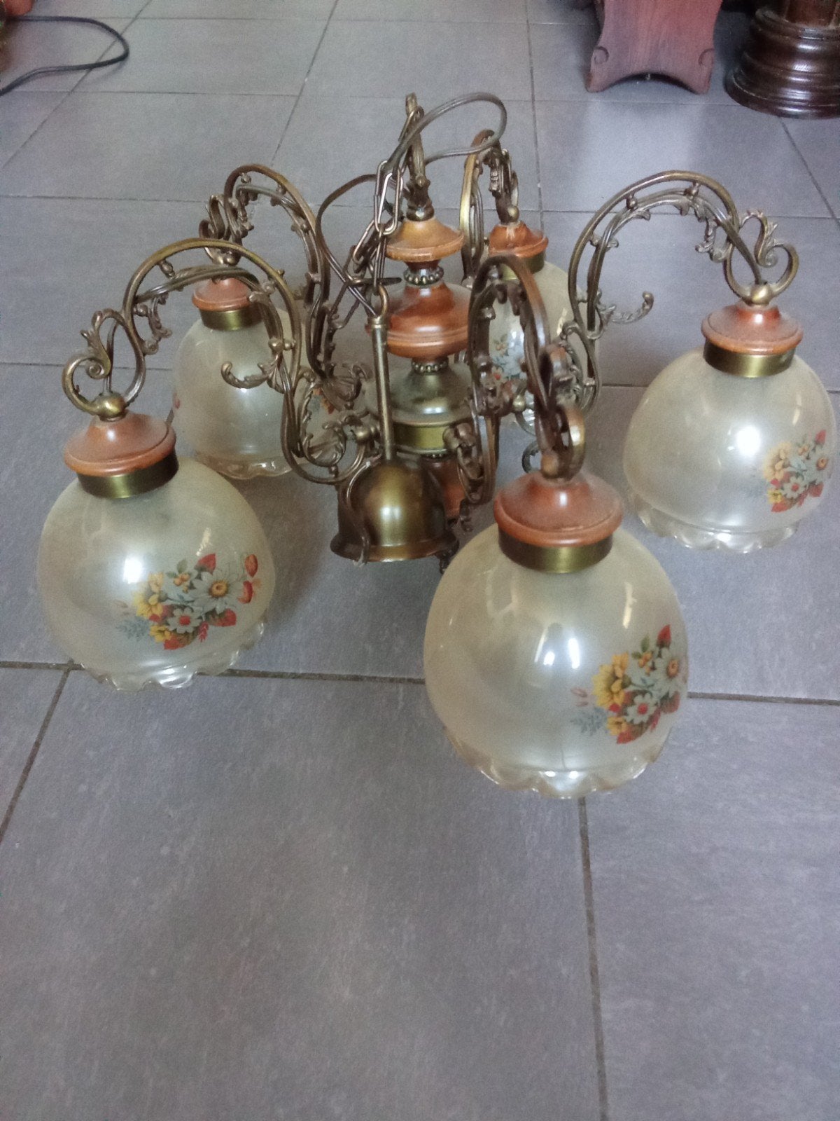 Lustre, Enlèvement, Comme neuf, Métal, E40