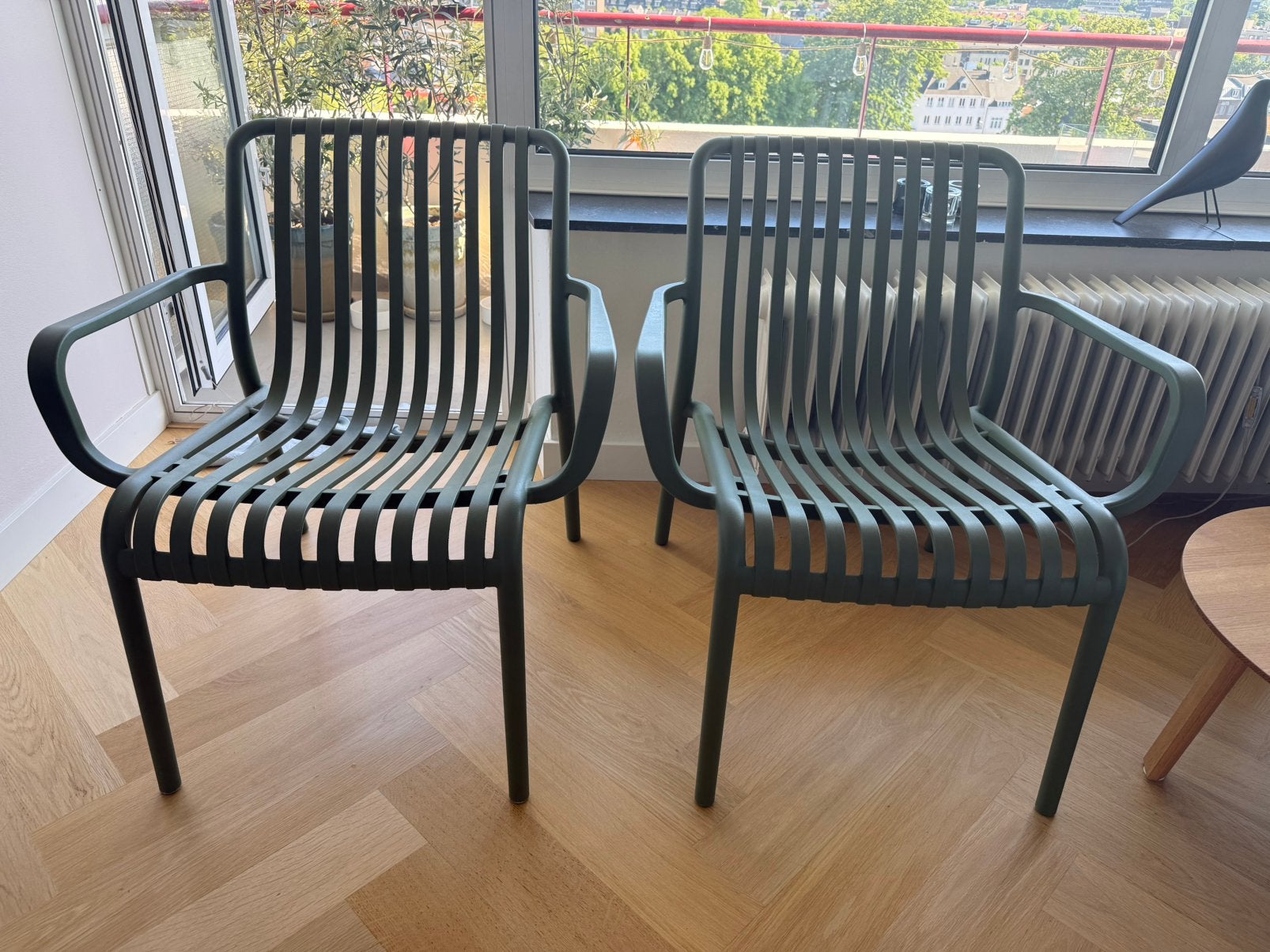 Nous Living lounge stoelen zgan, Jardin & Terrasse, Chaises de jardin, Enlèvement, Comme neuf, Synthétique, Empilable