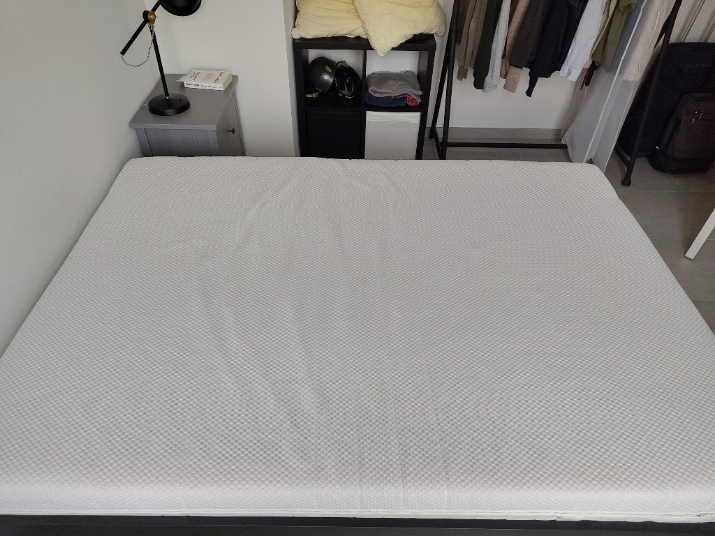 Ikea ÅKREHAMN Matelas en mousse, mi-ferme/blanc, 140x200 cm, Maison & Meubles, Enlèvement, Comme neuf, Matelas