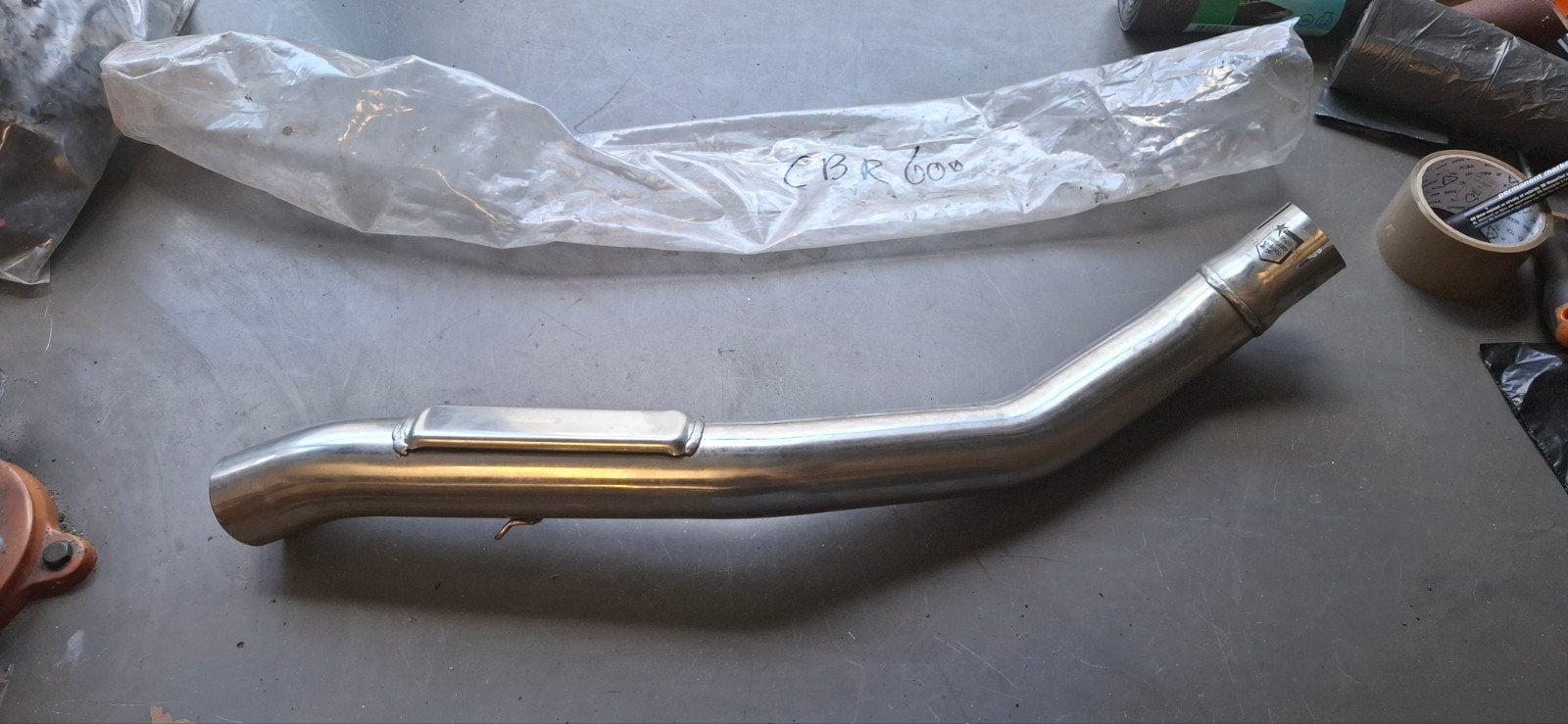 uitlaat honda cbr600 cbr 600, Motoren, Ophalen of Verzenden