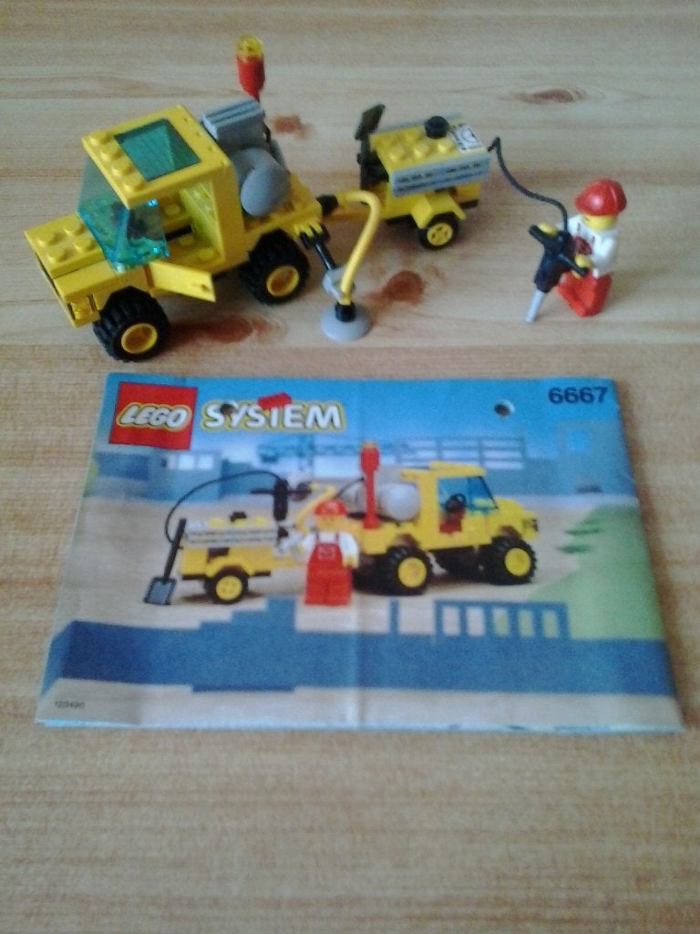 Lego City - Camion de travaux (6667), City, Enlèvement ou Envoi, Lego, Ensemble complet